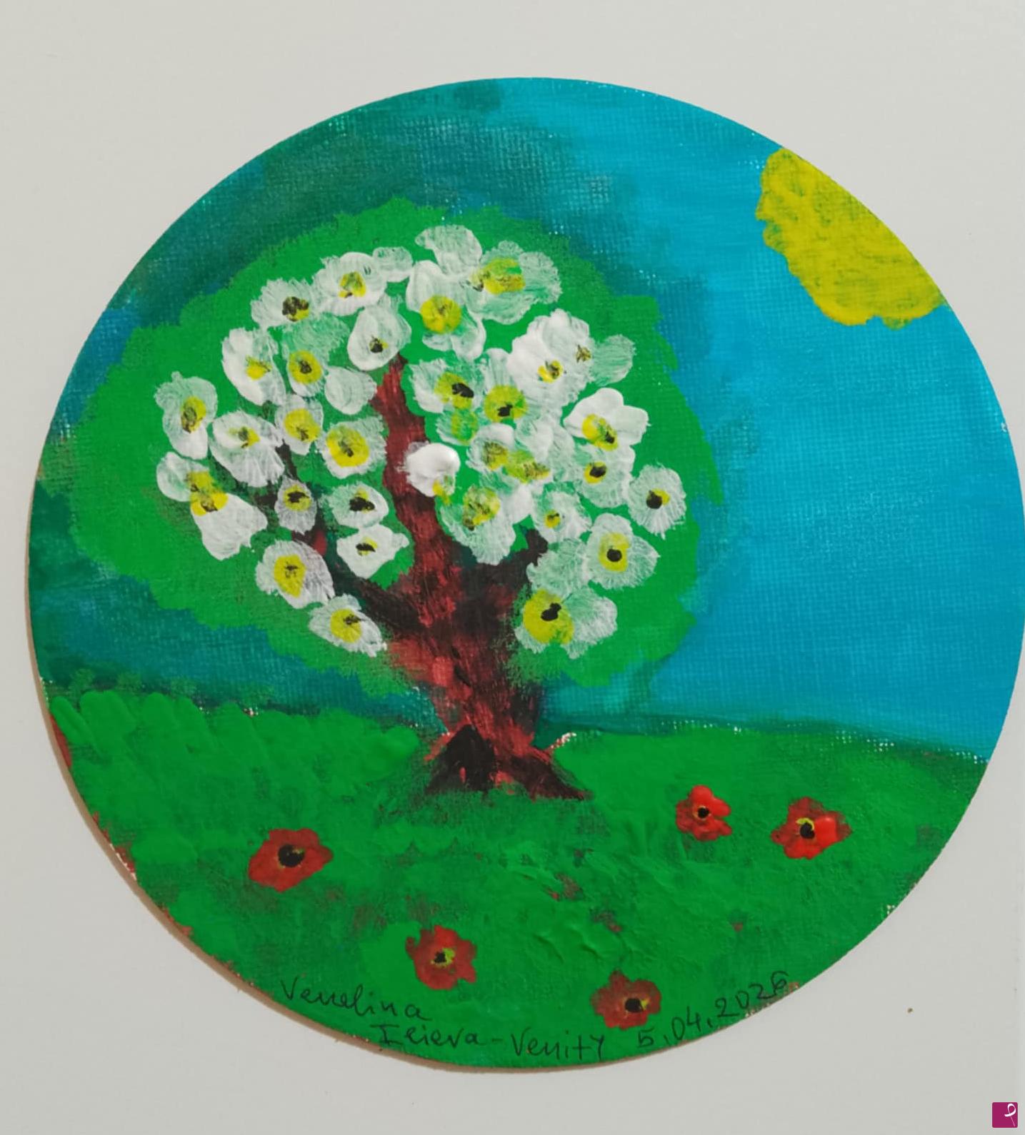 quadri in vendita online - Blooming tree