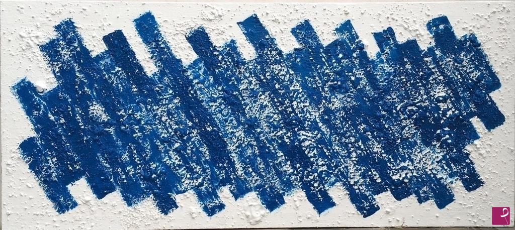 quadri in vendita online - Blu - Stripes