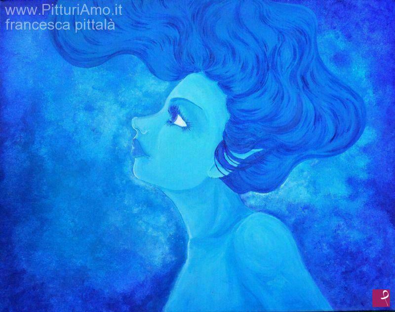 quadri in vendita online - Blu