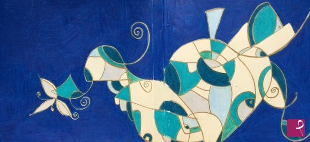 quadri in vendita online - Blu