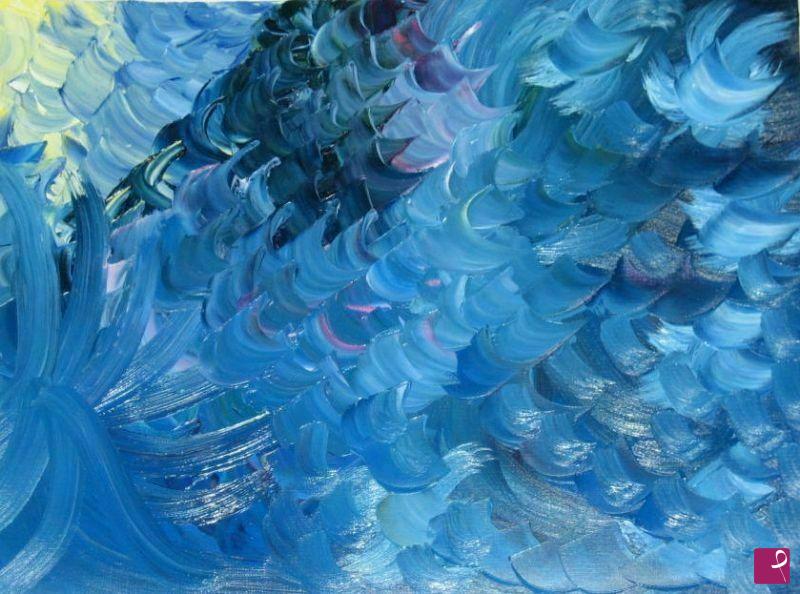 quadri in vendita online - Blu