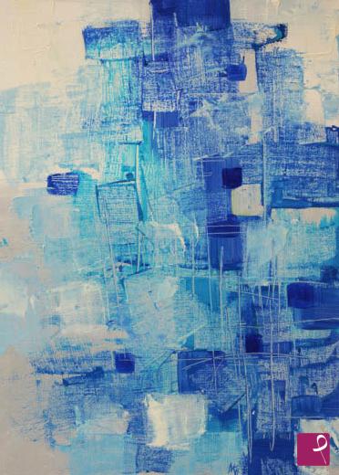 quadri in vendita online - blu