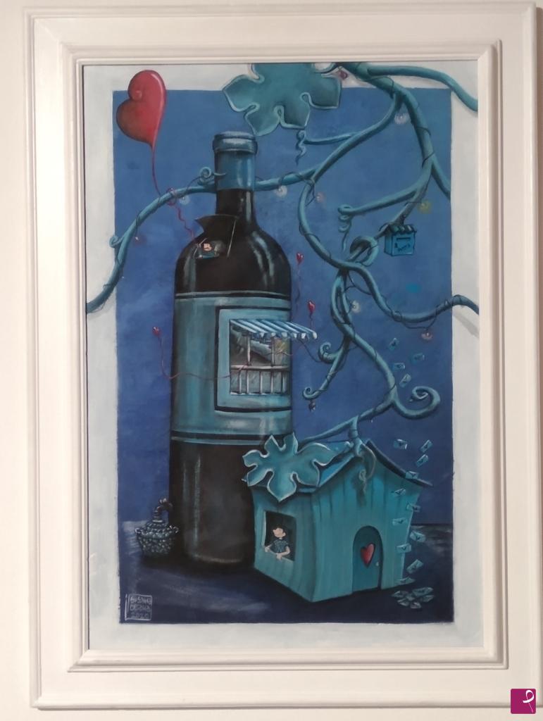 quadri in vendita online - Blu di Vino