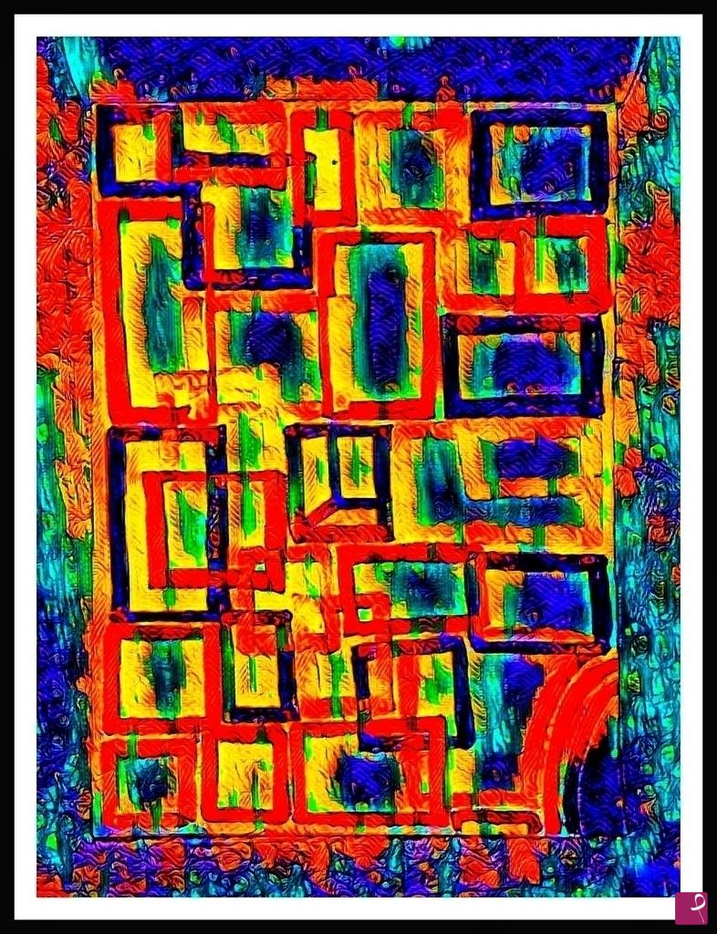quadri in vendita online - BLU GIALLO ROSSO