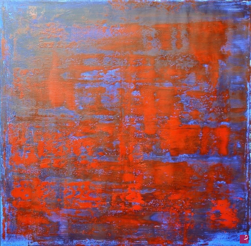 quadri in vendita online - "BLU & ROSSO" 50
