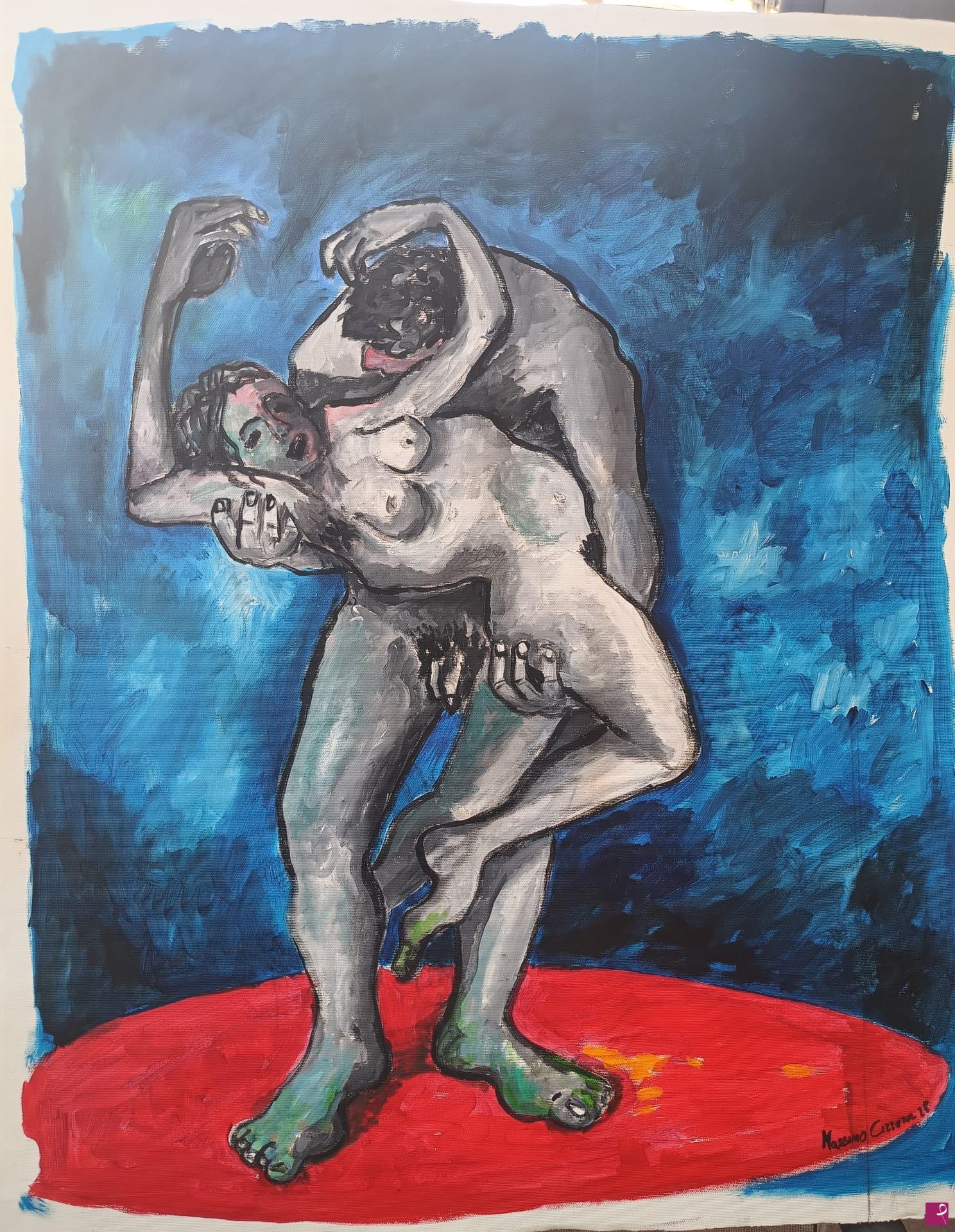 quadri in vendita online - blu tango