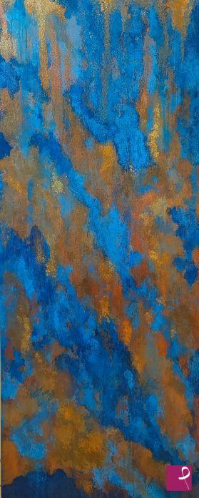 quadri in vendita online - Blu turchese