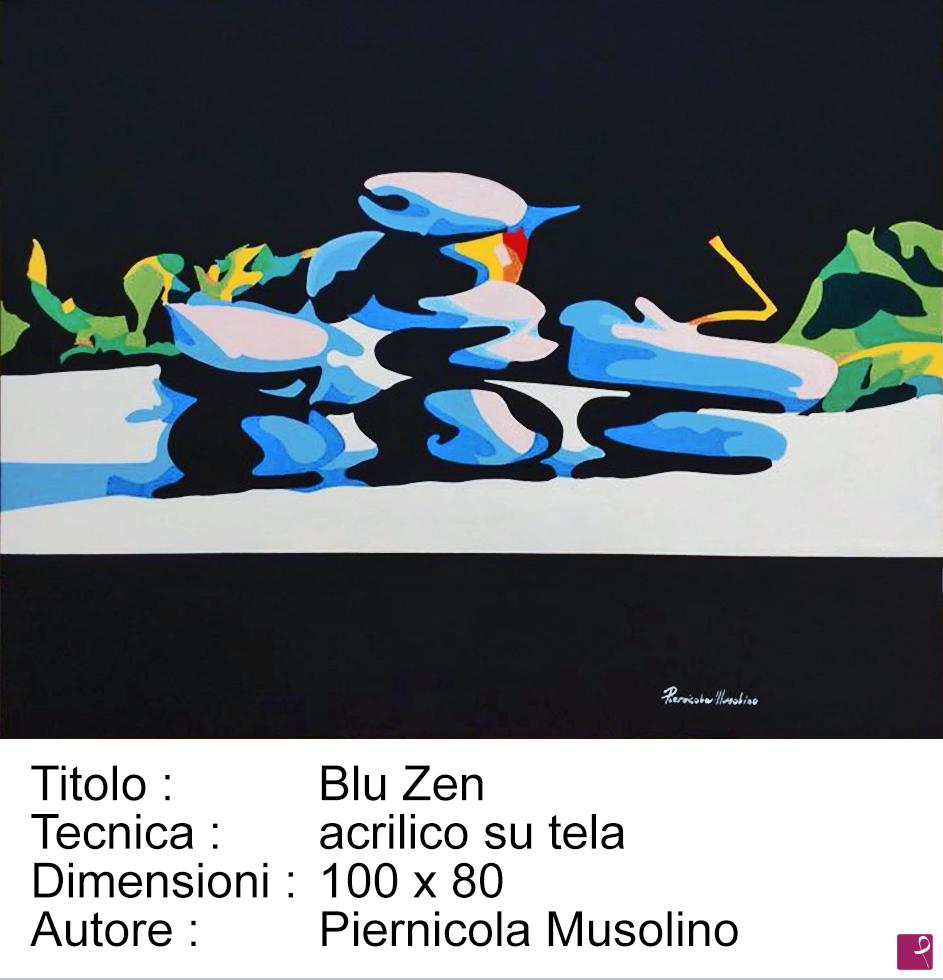 quadri in vendita online - Blu Zen