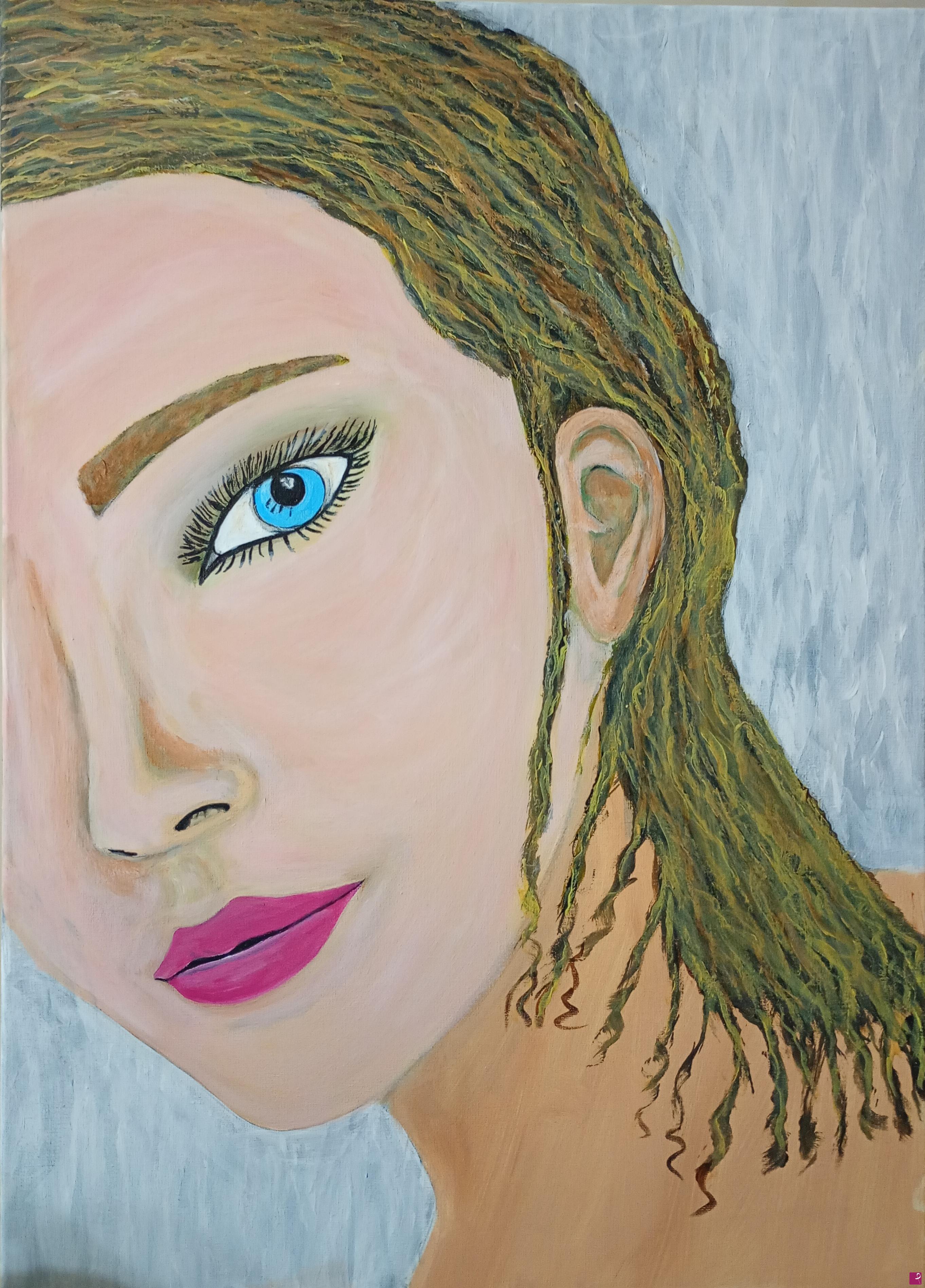 quadri in vendita online - Blue eyes