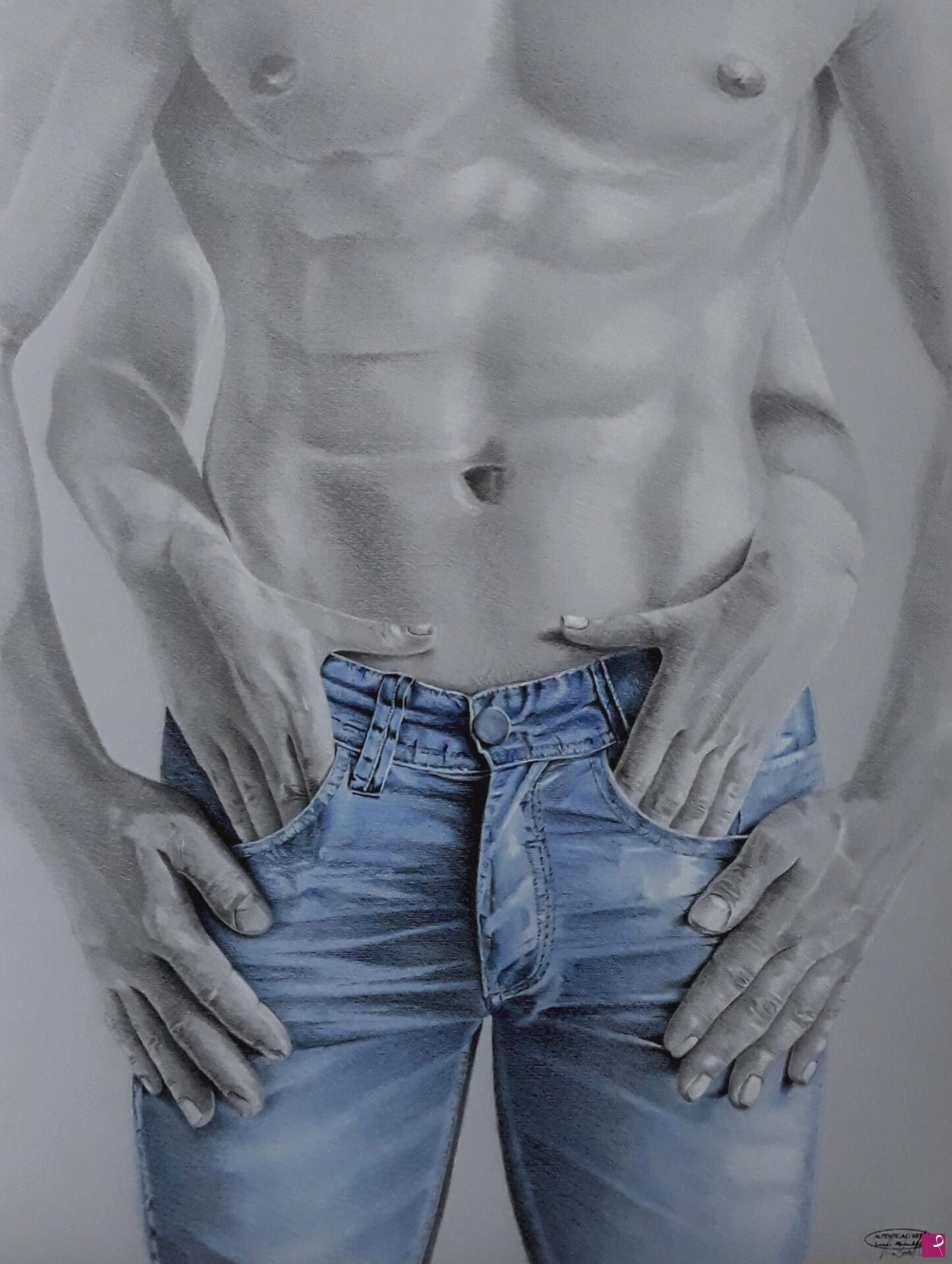 quadri in vendita online - Blue  Jeans (2023)