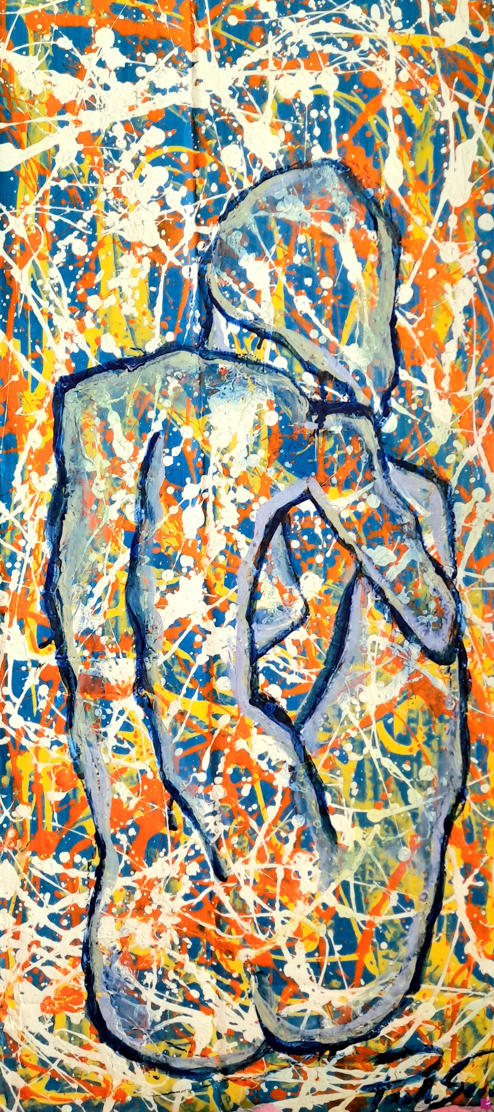 quadri in vendita online - “Blue lady”