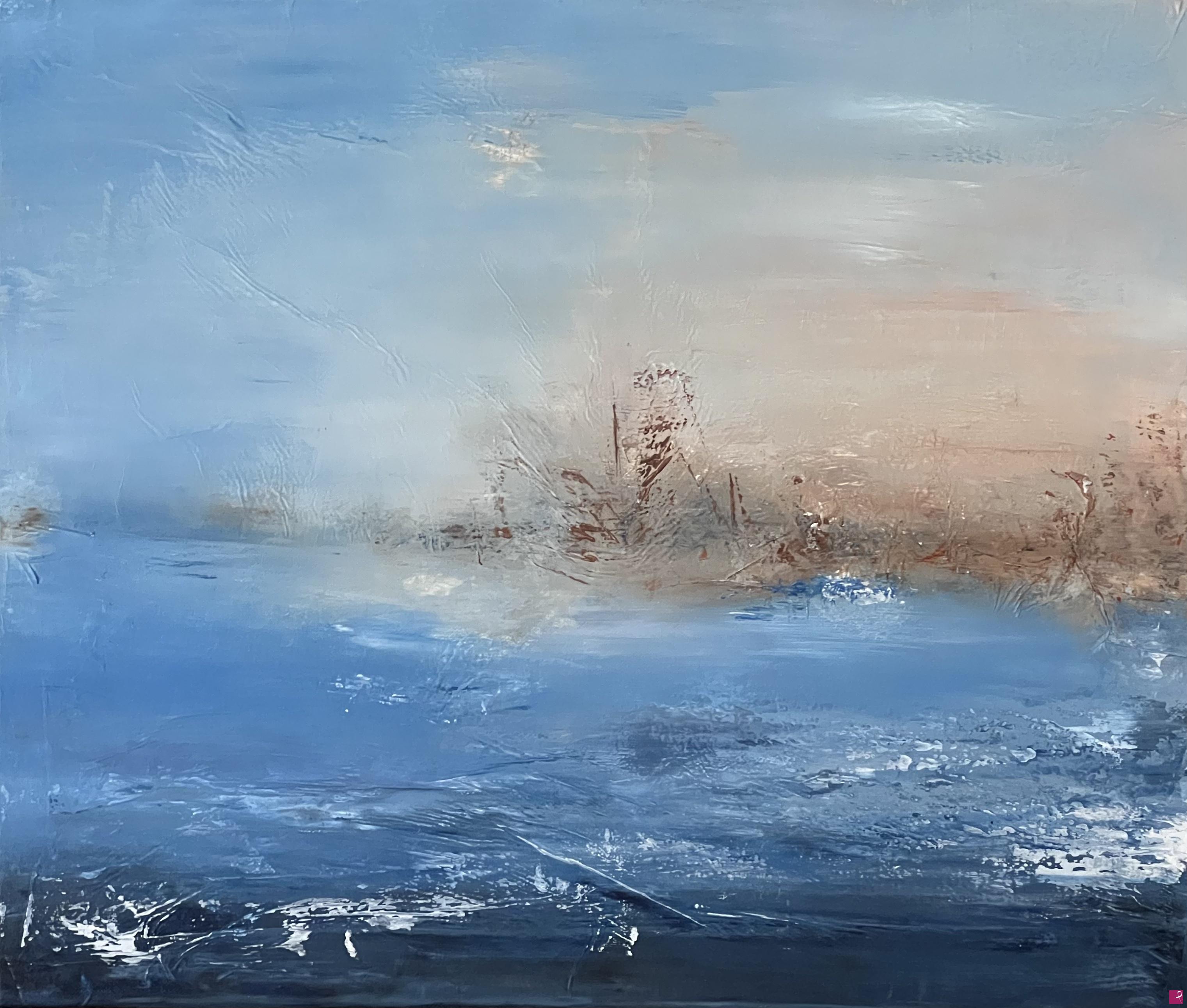 quadri in vendita online - Blue mist 2