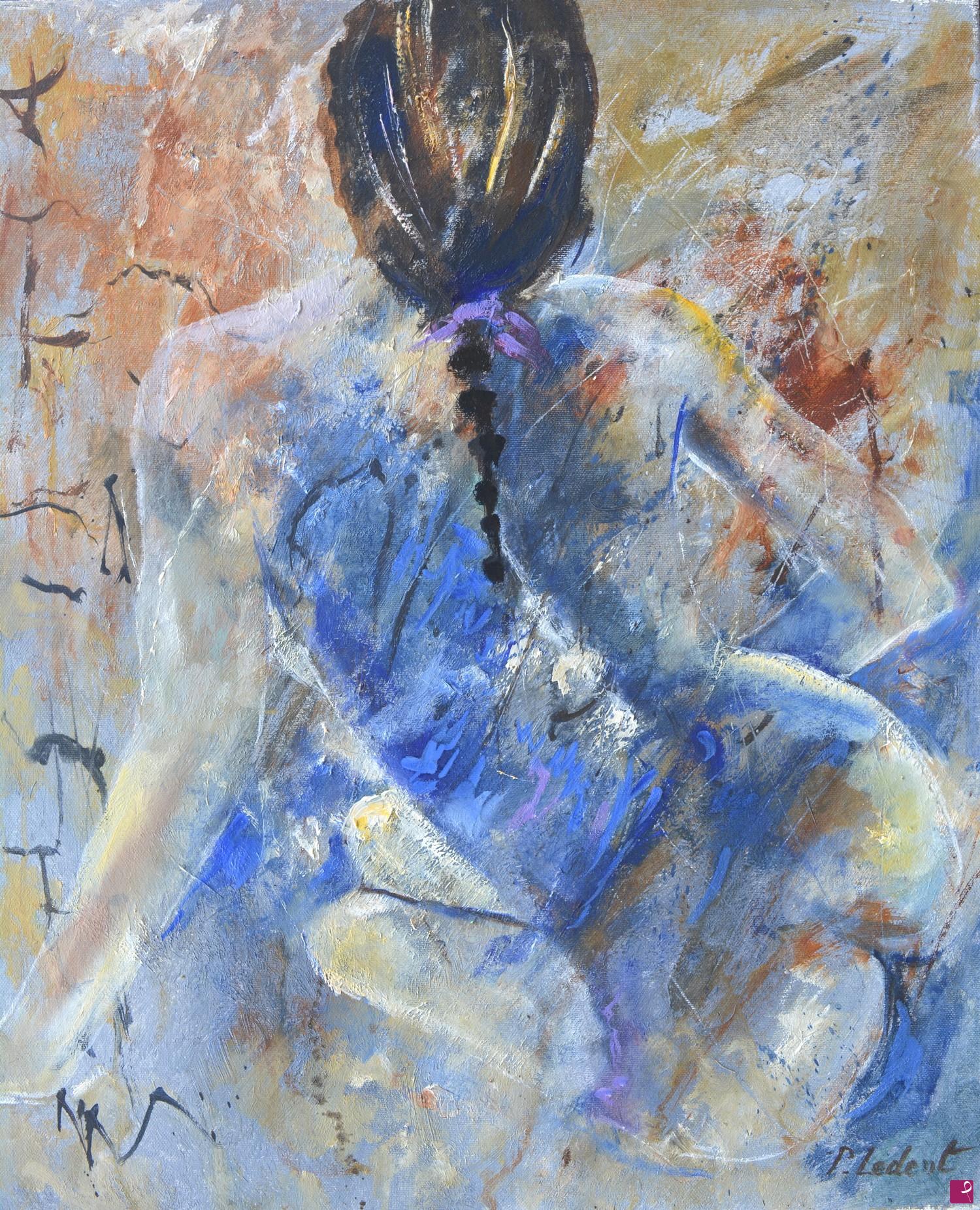 quadri in vendita online - Blue nude