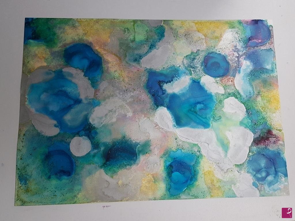quadri in vendita online - Blue roses