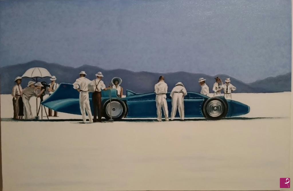 quadri in vendita online - Bluebird at bonneville