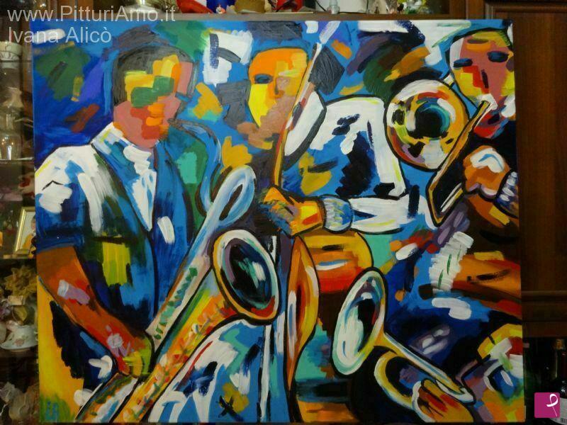 quadri in vendita online - blues