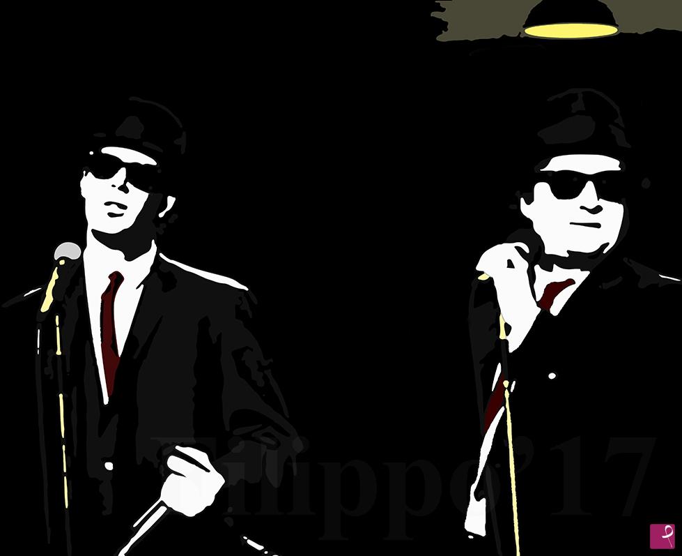 quadri in vendita online - Blues Brothers