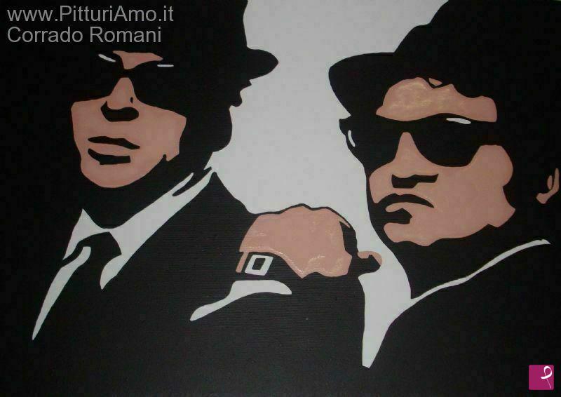 quadri in vendita online - Blues Brothers