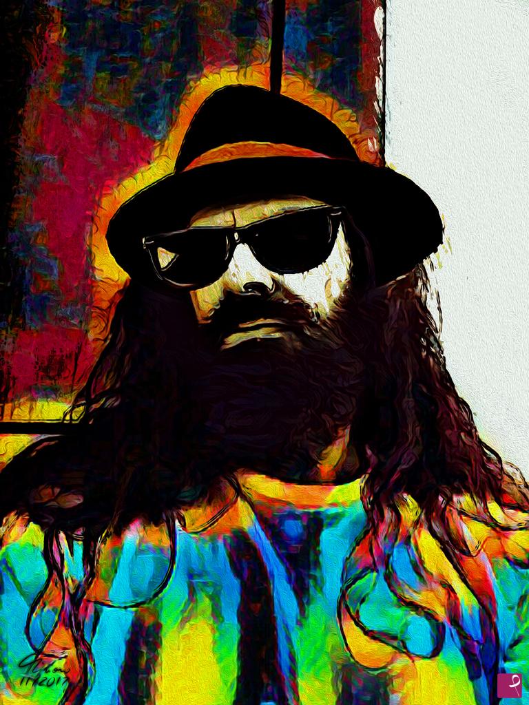 quadri in vendita online - Blues Psychedelic - illustration 1