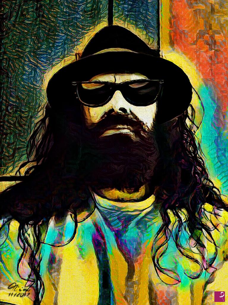 quadri in vendita online - Blues Psychedelic - illustration 2