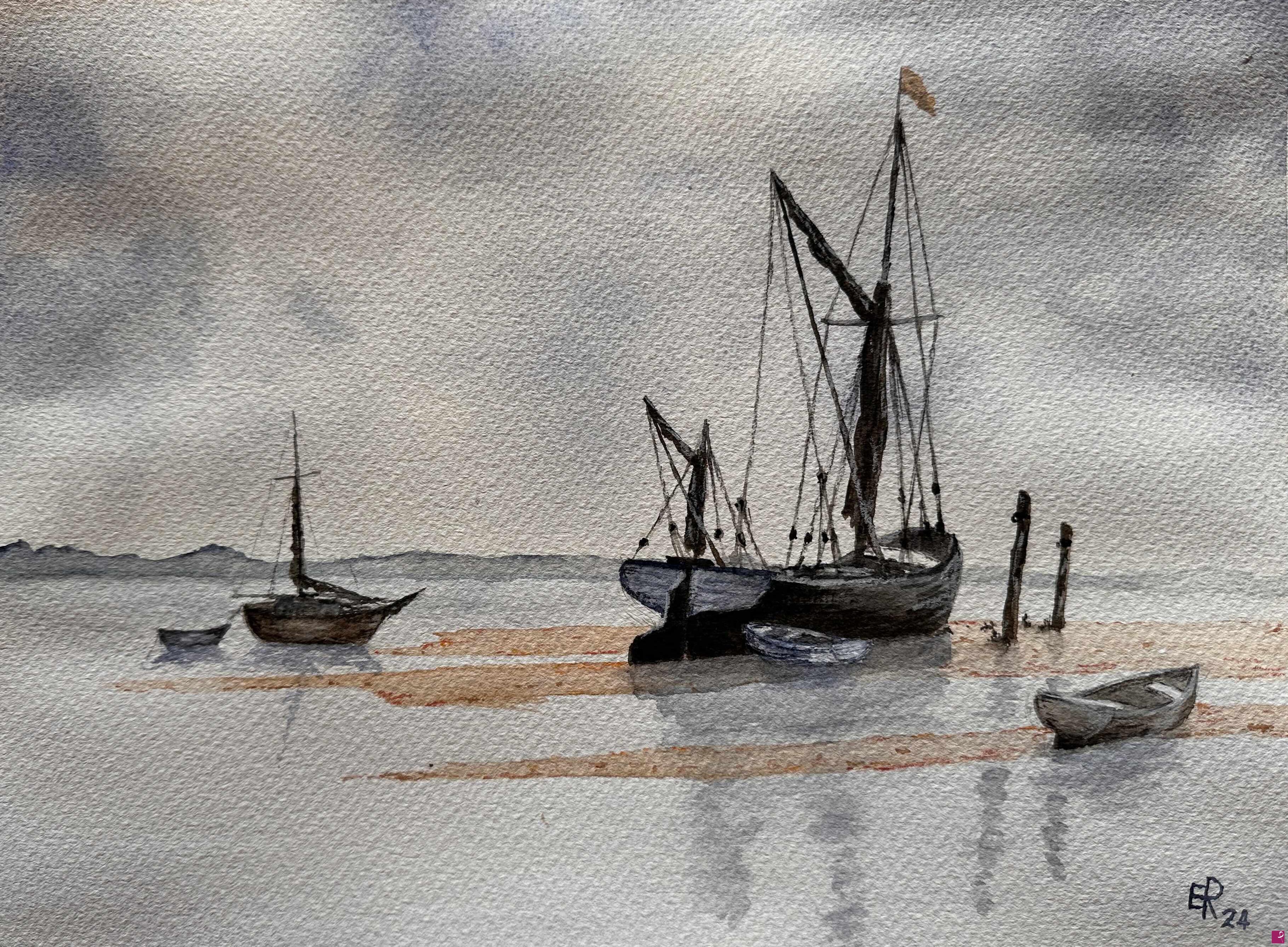 quadri in vendita online - Boats
