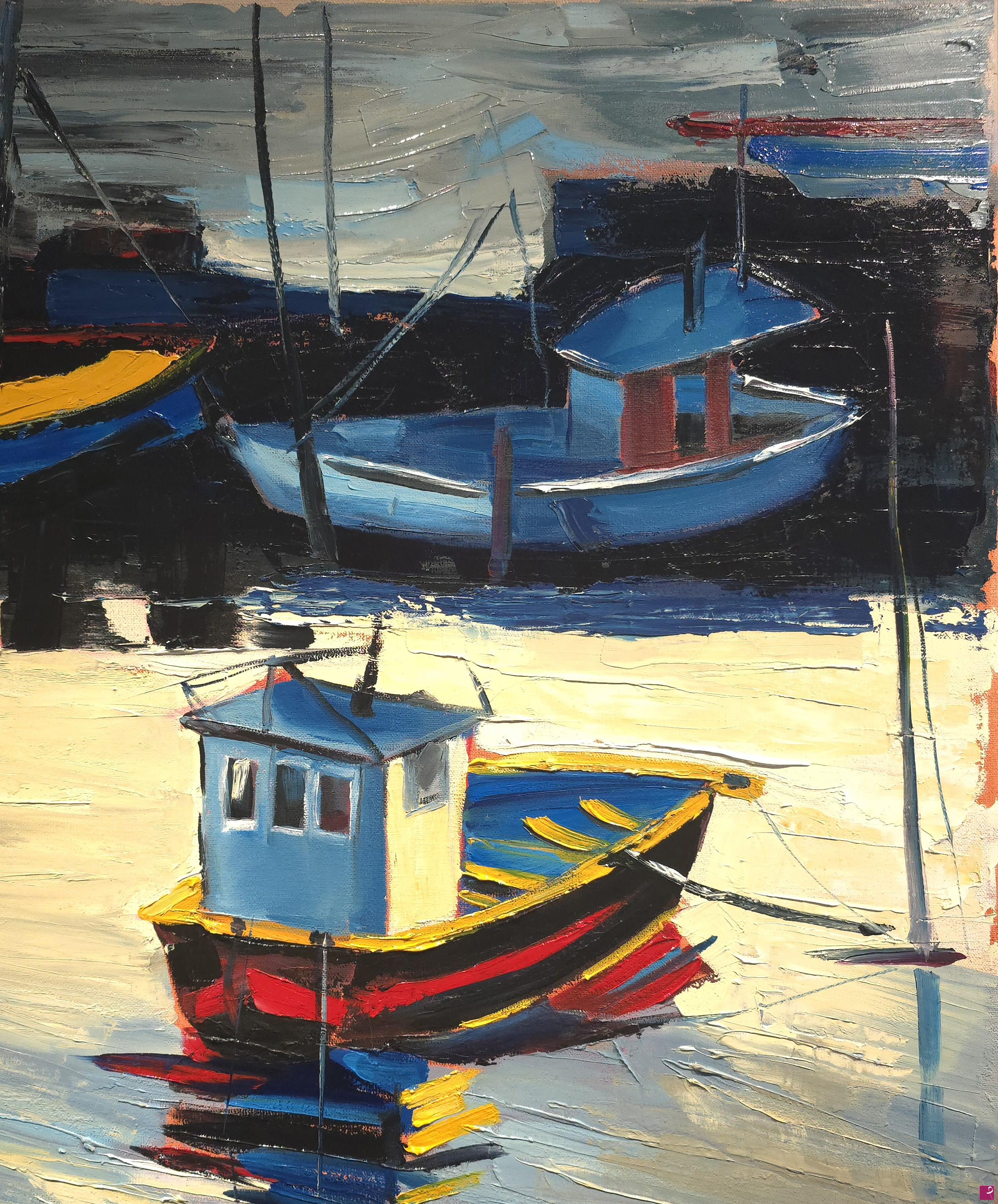 quadri in vendita online - Boats