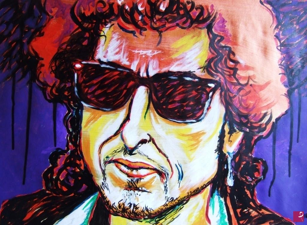 quadri in vendita online - Bob Dylan