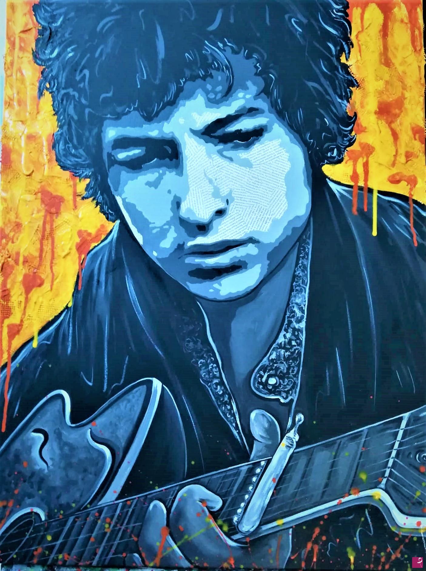 quadri in vendita online - BOB DYLAN
