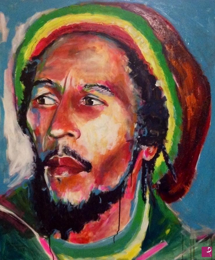 quadri in vendita online - Bob Marley