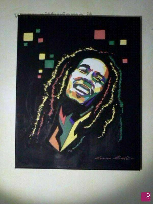 quadri in vendita online - Bob Marley