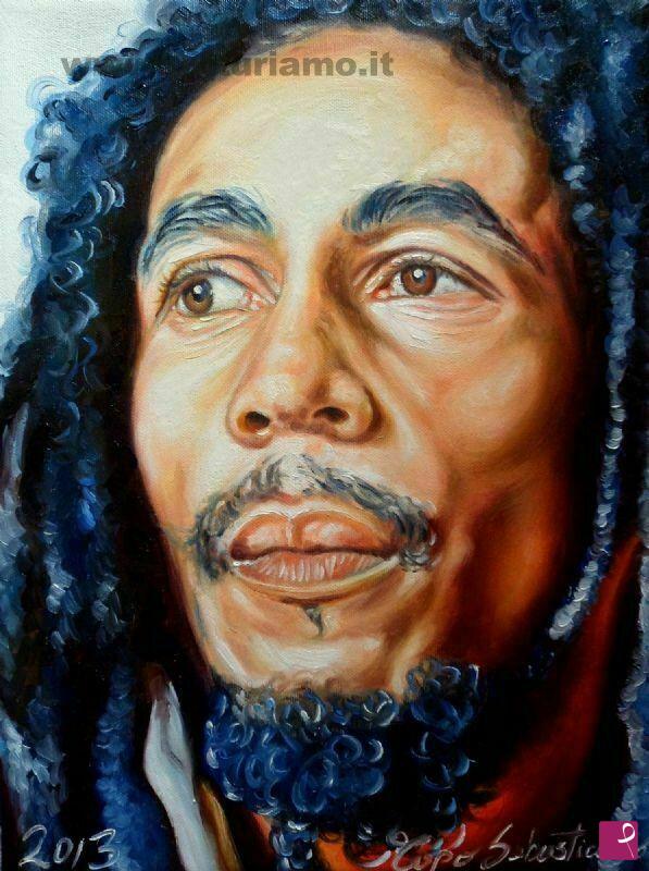 quadri in vendita online - Bob Marley