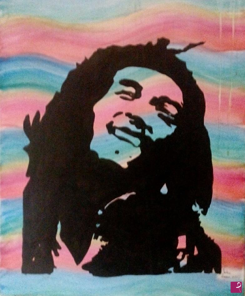 quadri in vendita online - Bob Marley 