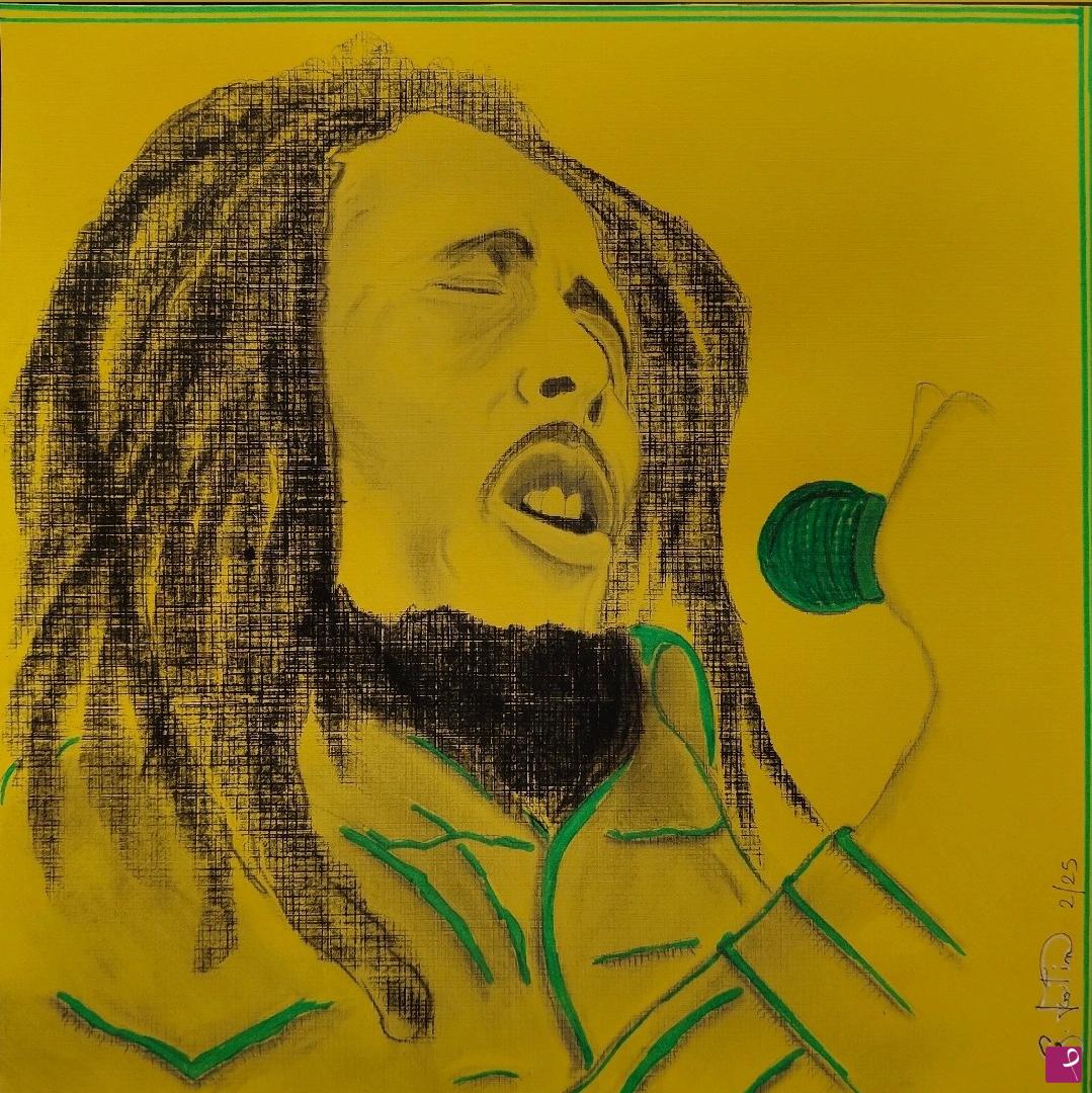 quadri in vendita online - Bob Marley 