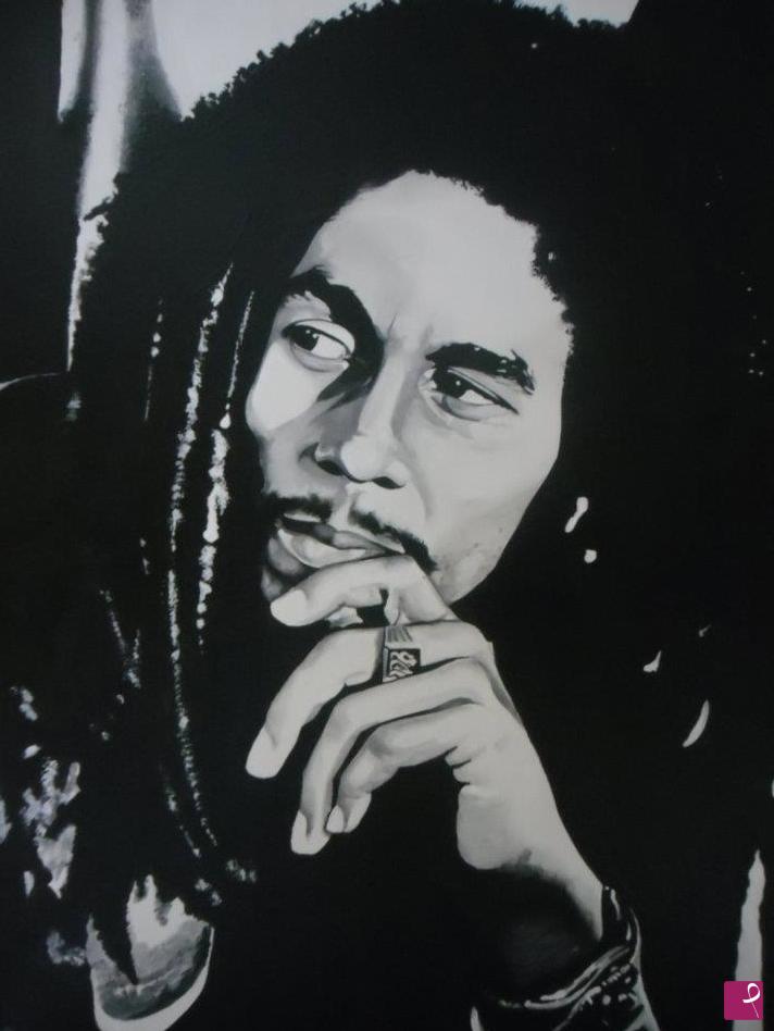 quadri in vendita online - Bob Marley