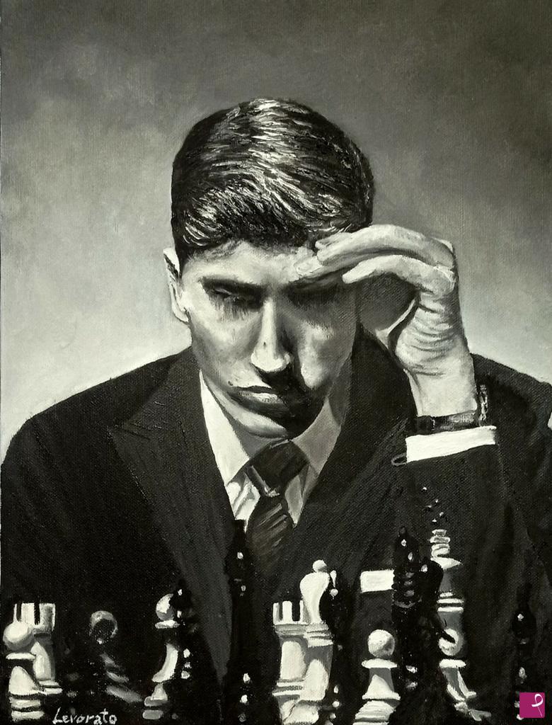 quadri in vendita online - Bobby Fischer