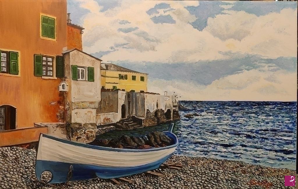 quadri in vendita online - boccadasse - genova - liguria