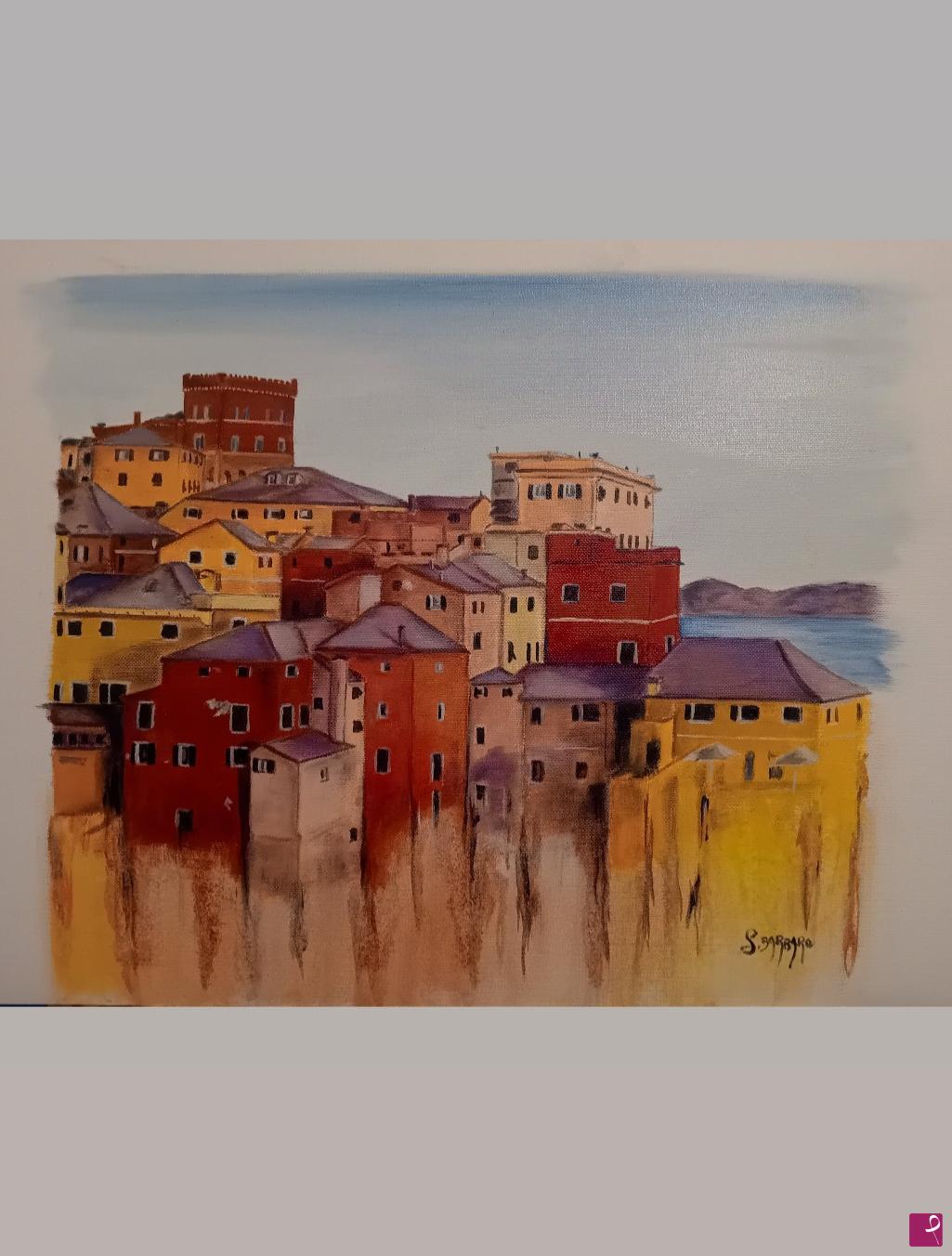quadri in vendita online - Boccadasse 