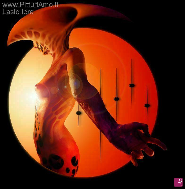 quadri in vendita online - Bodypainting 1