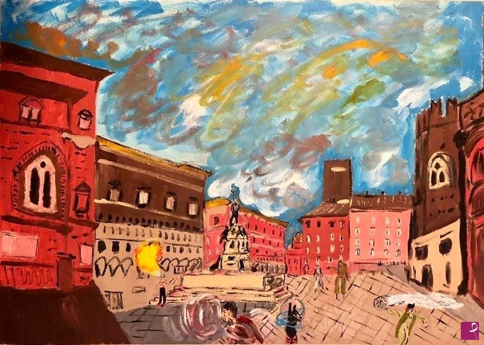 quadri in vendita online - Bologna la vella