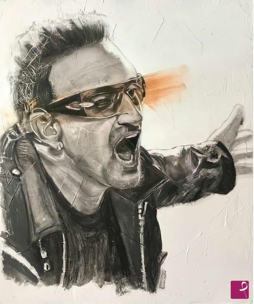 quadri in vendita online - Bono Vox