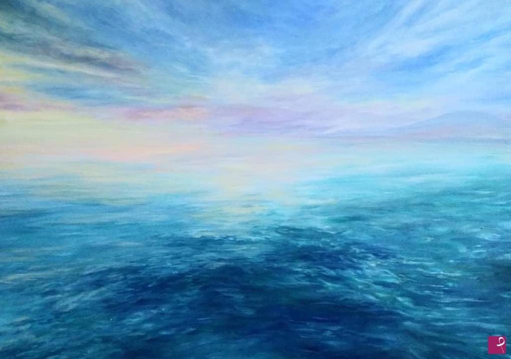quadri in vendita online - Borderless between Sky and Sea