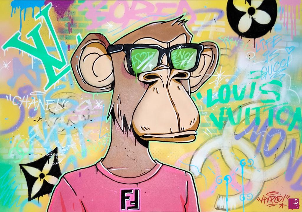 quadri in vendita online - Bored Ape Yatch Club - Style Vibe$!