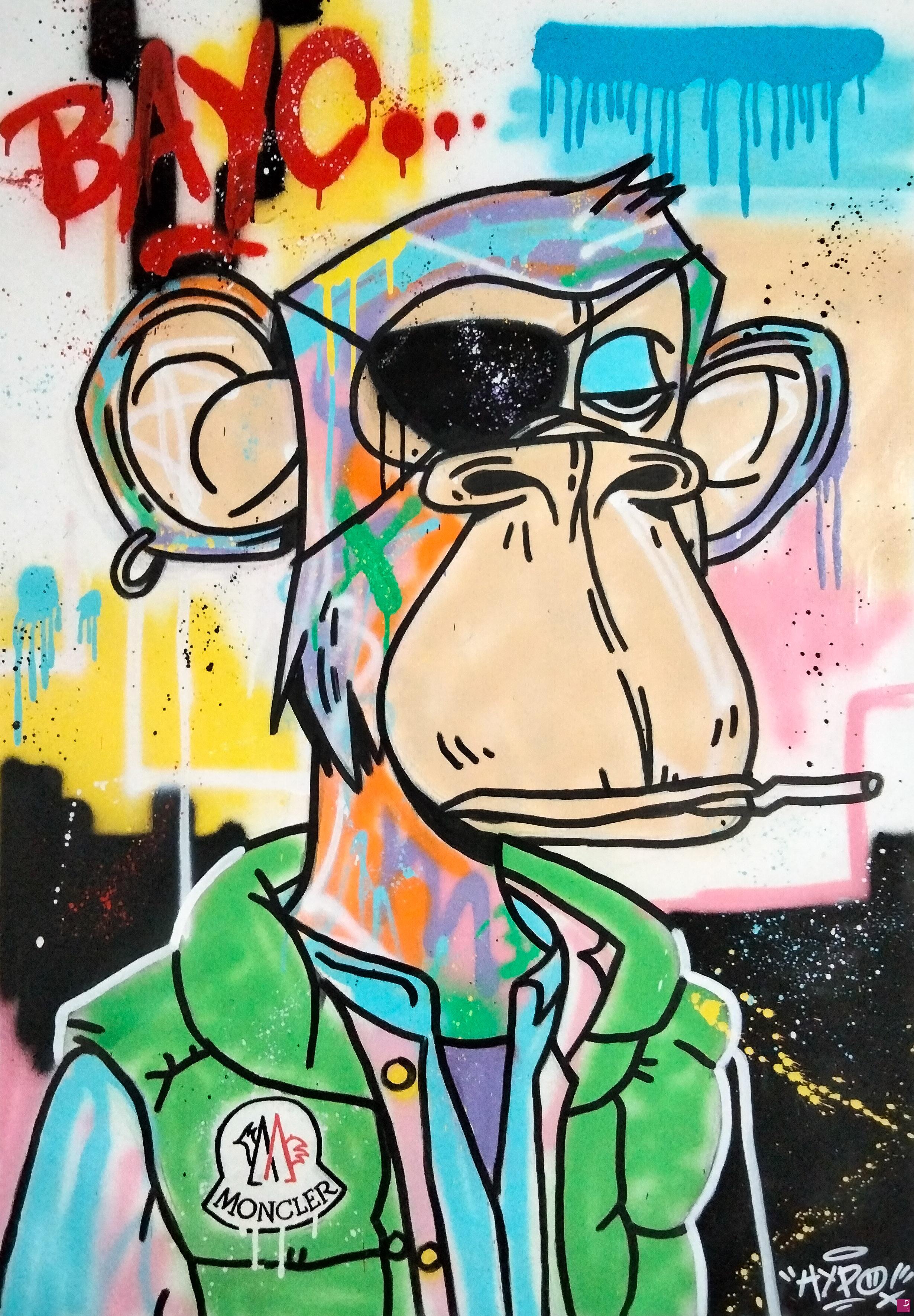 quadri in vendita online - Bored Ape Yatch Club X Moncler 