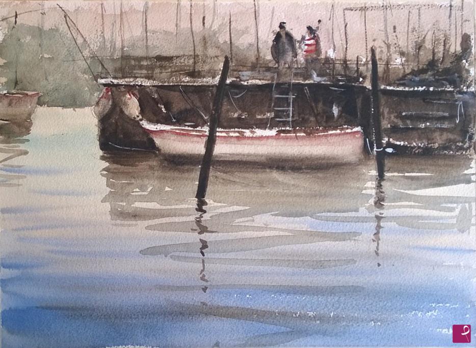 quadri in vendita online - Borghetto dei pescatori