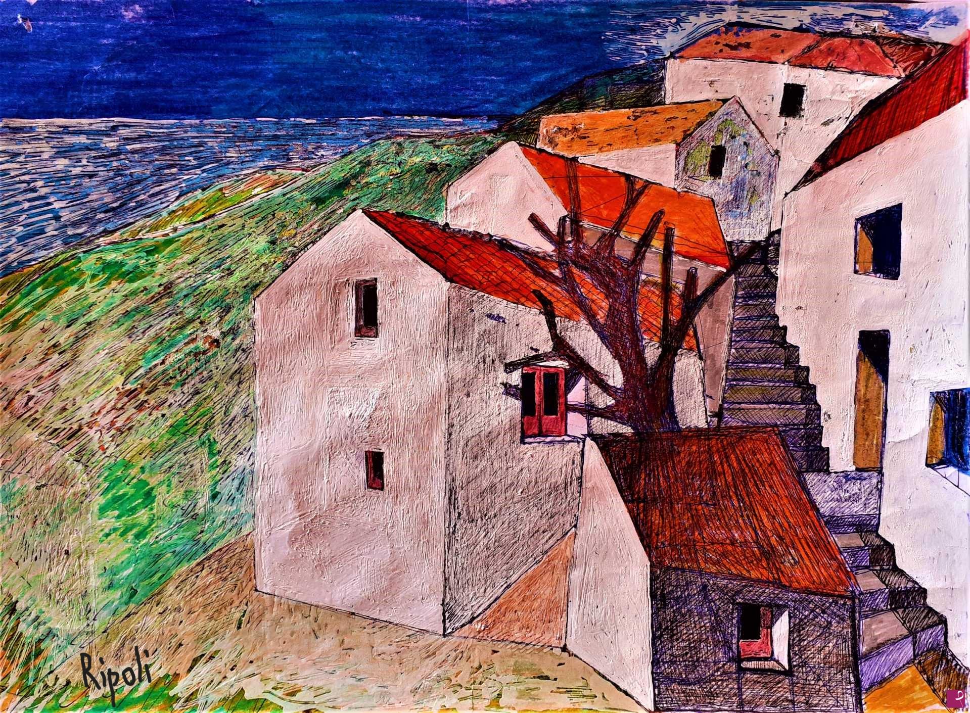 quadri in vendita online - BORGO CUBISTA 22