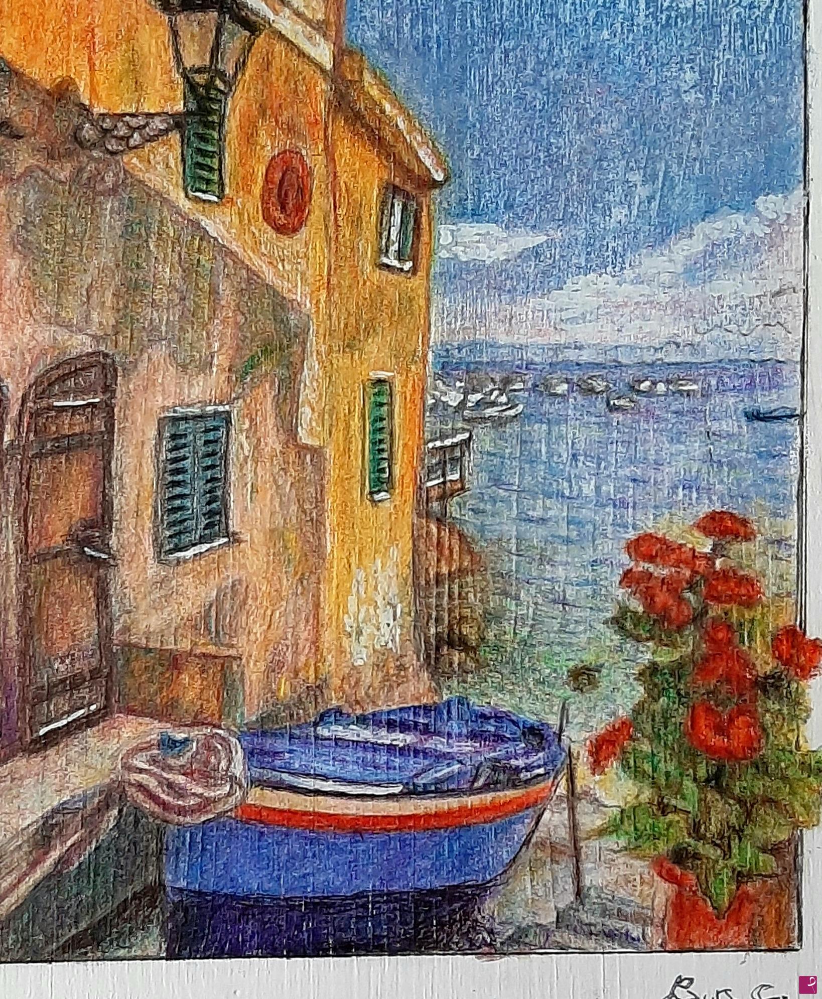 quadri in vendita online - Borgo di mare