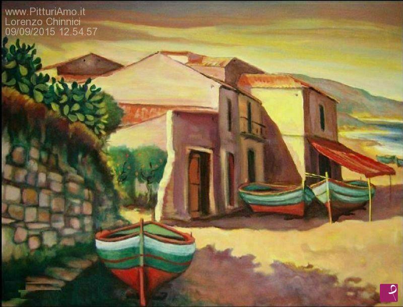 quadri in vendita online - Borgo marinaro