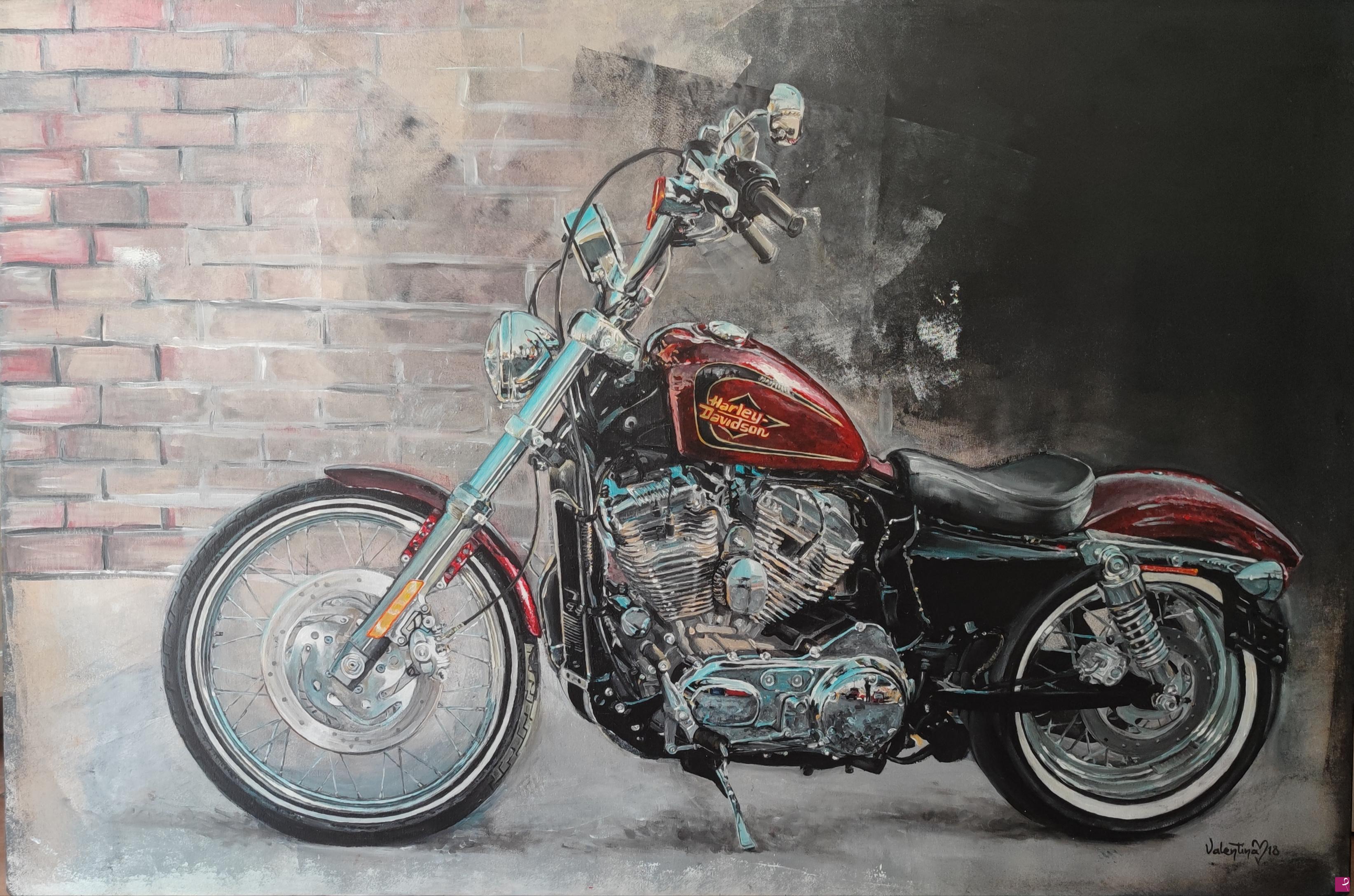 quadri in vendita online - Born to be wild