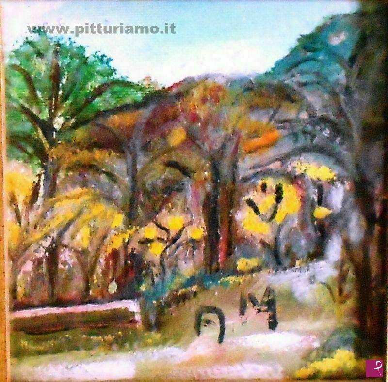 quadri in vendita online - Bosco