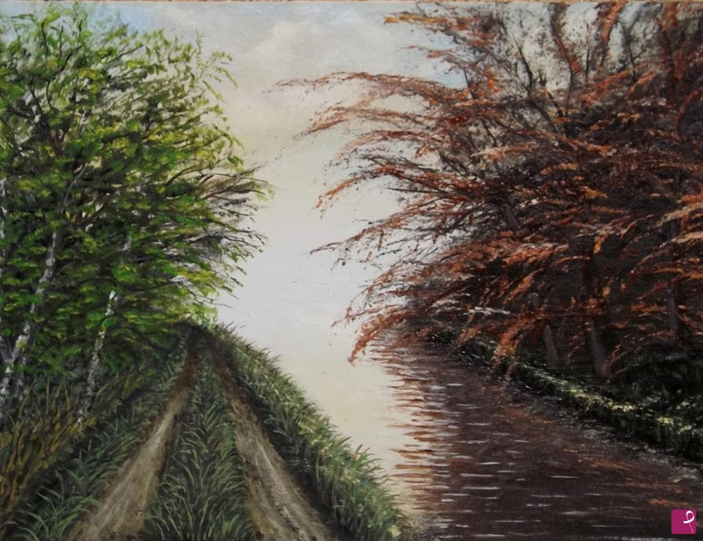 quadri in vendita online - Bosco di fantasia